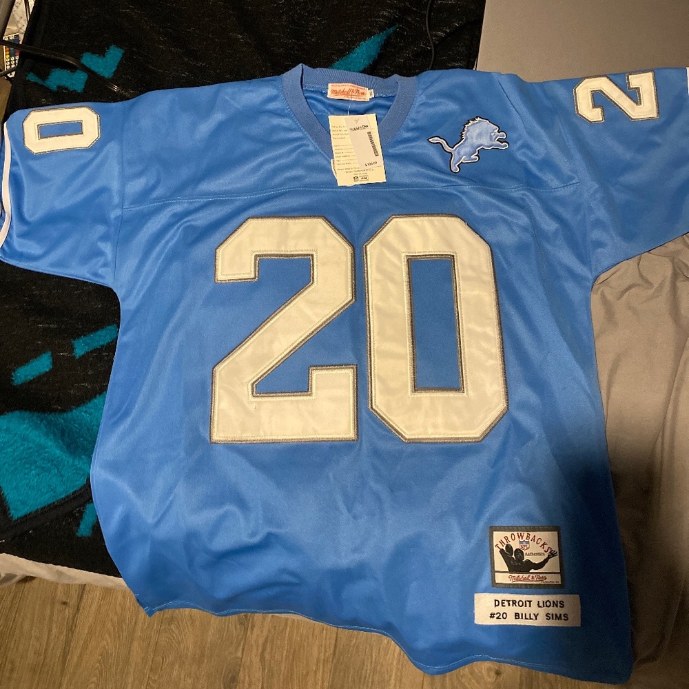 Billy Sims NFL jersey
